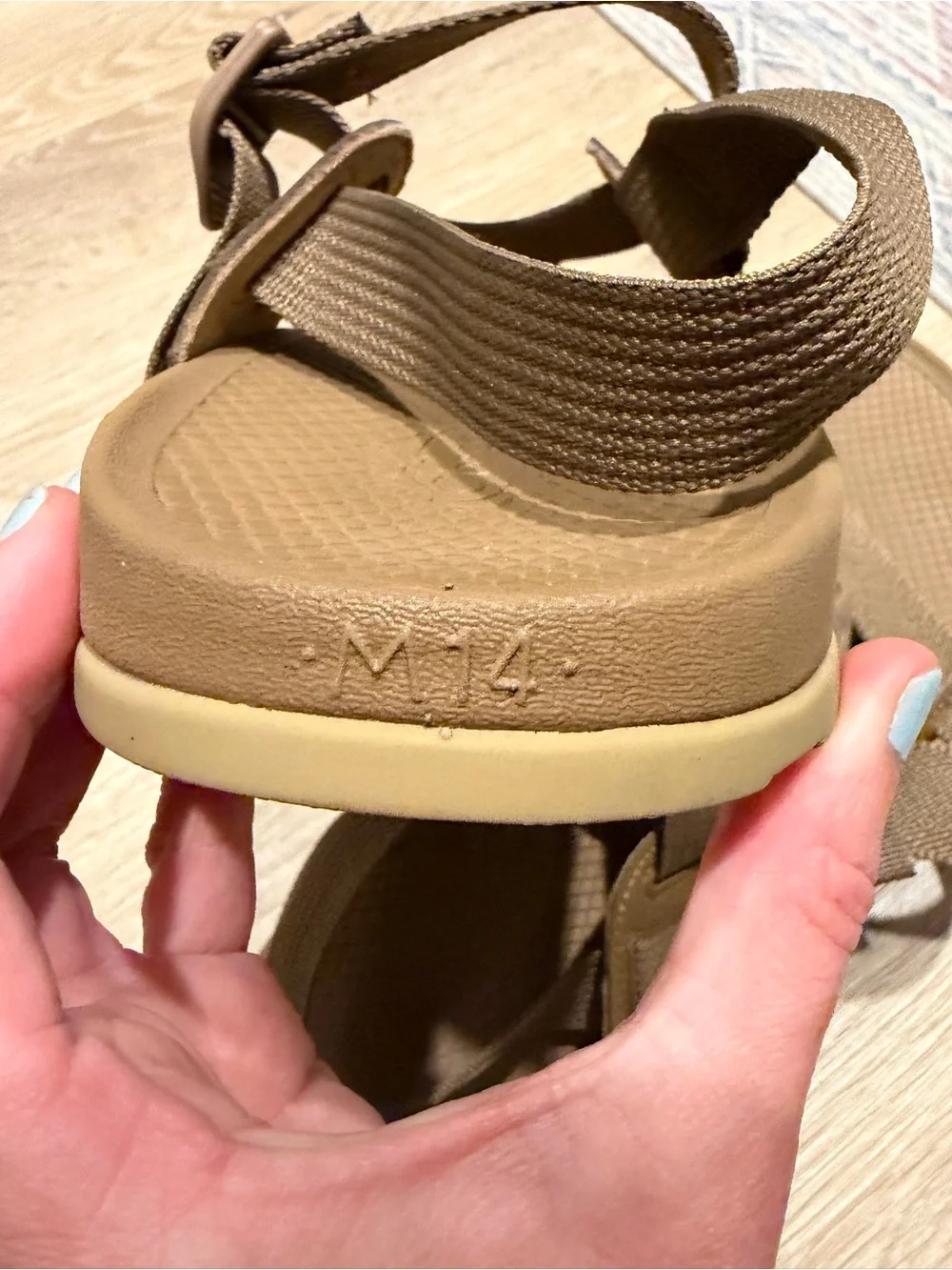 Chaco adjustable webbing